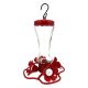 Impatients Glass Hummingbird Feeder