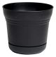 Bloem Saturn Planter Black 12