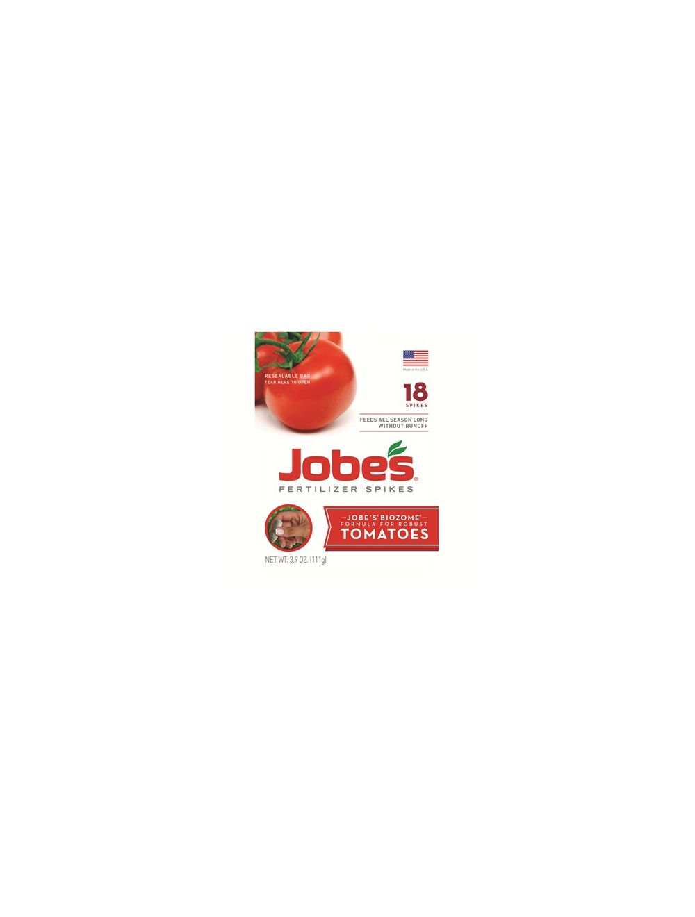 Jobe's 6005 18-Spikes Tomato Outdoor Fertilizer 
