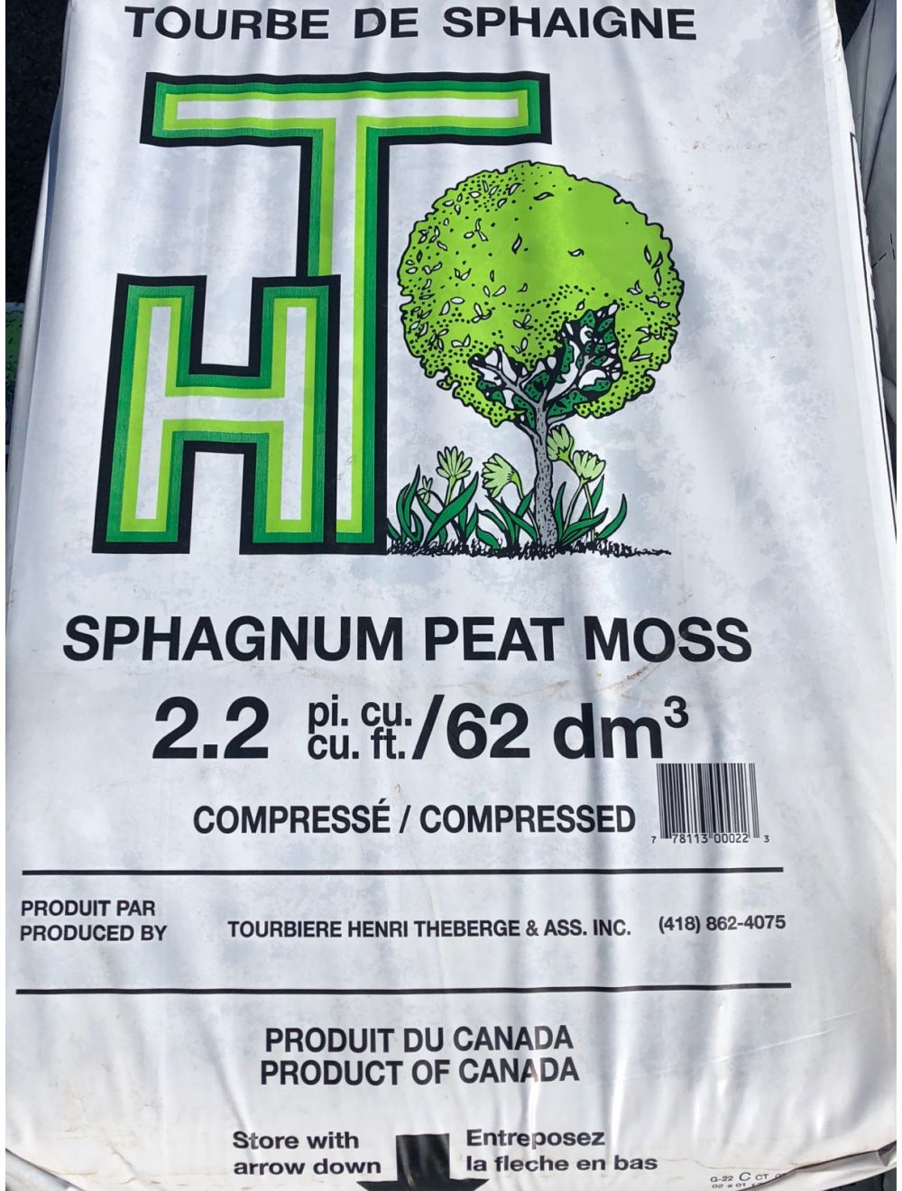 Peat Moss 1 CU/FT