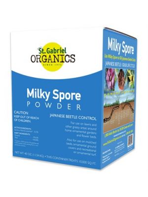 St Gabriel Organics Milky Spore Grub Control - Powder 40 OZ.