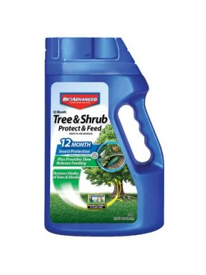 BioAdvanced 12 Month Tree & Shrub Protect & Feed 4LB. Granular