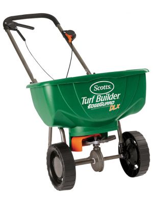 Scotts Turf Builder EdgeGuard DLX Broadcast Spreader
