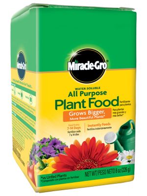 Miracle-Gro Water Soluble All Purpose Plant Food 8OZ.