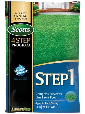 Scotts Step 1 Crabgrass Preventer Plus Lawn Food 5K