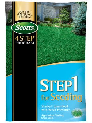 Scotts Step 1 for Seeding Lawn Food with Weed Preventer 5K