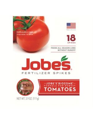 Jobe's Fertilizer Spikes Tomato 6-18-6 18PK