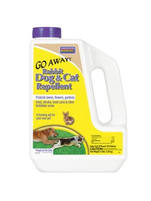 Bonide Go Away Granular Rabbit, Dog & Cat Repellent 3lb