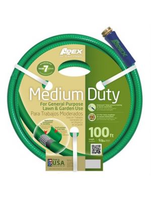 Apex Medium Duty Hose - 5/8in x 100ft