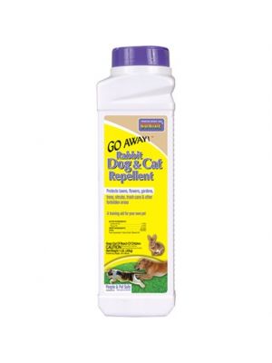 Bonide Go Away! Rabbit, Dog & Cat Repellent - 1lb Granular