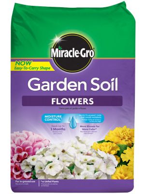Miracle Gro Garden Soil Flowers
