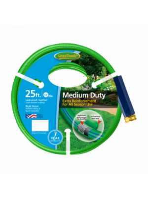 Medium Duty Garden Hose 25'