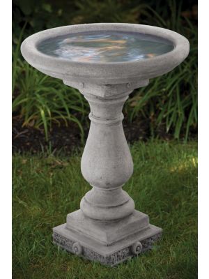 Bird Bath Embossed 24