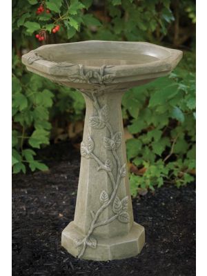 Bird Bath Large Vine 1PC