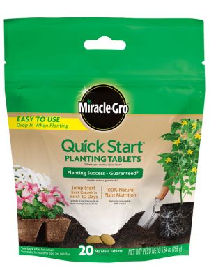 Miracle-Gro Quick Start Planting Tablets