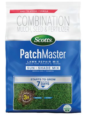 Scotts PatchMaster Lawn Repair Mix Sun + Shade Mix 10LB