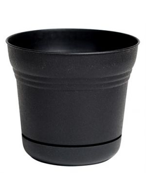 Bloem Saturn Planter Black 10