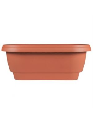 Bloem Classic Oval Deck Rail Planter Terra Cotta 24