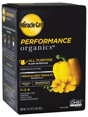 Miracle-Gro Performance Organics All Purpose Plant Nutrition 1 LB.
