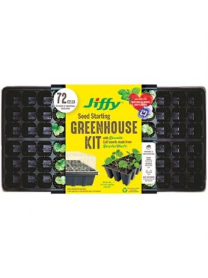 Jiffy 72-Cell Seed Starting Greenhouse