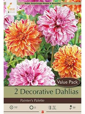 Dahlia Decorative Painters Pallette 2PK