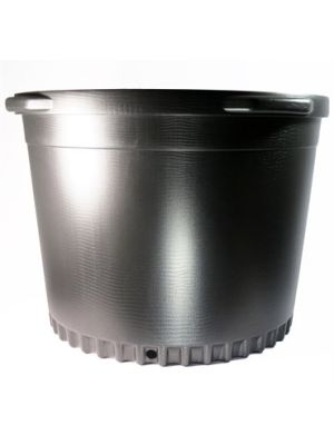 Black Grow Pot 25 Gallon Smooth