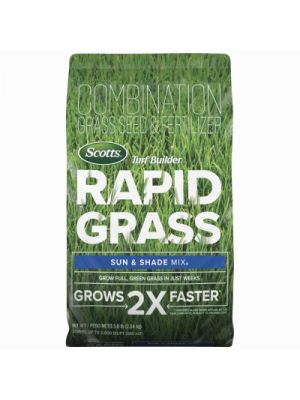 Scotts Turf Builder Rapid Grass Seed Sun & Shade 16 LB.