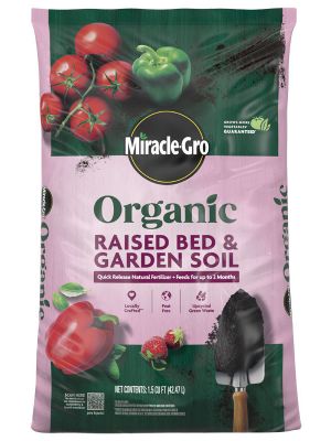 Miracle Gro Organic Raised Bed Garden Soil