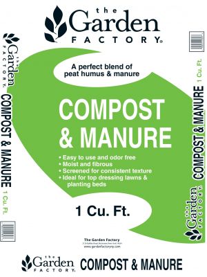 Garden Factory Composted Manure 1 CU FT