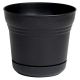 Bloem Saturn Planter Black 5