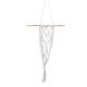 Primitive Planters Macramé Wall Hanger - Large White