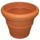 Rolled Rimmed Planter Terra Cotta 20