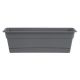 Bloem Dura Cotta Window Box Charcoal 18