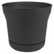 Bloem Saturn Planter Charcoal 10